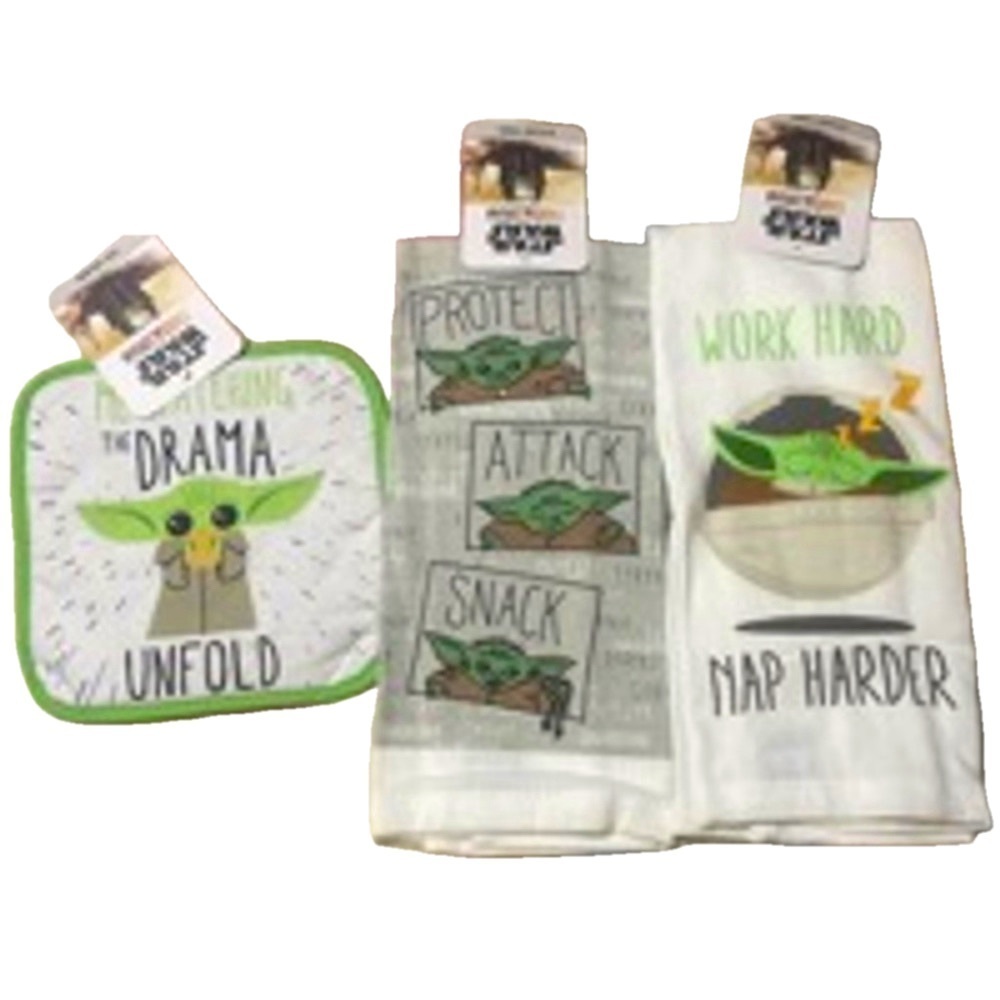 Baby Yoda Star Wars Kitchen Towel Set